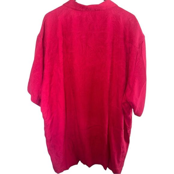 Tommy Bahama 100% Silk Solid Tropic Isle Short Sleeve Camp Collar Woven XXXL - Picture 6 of 11